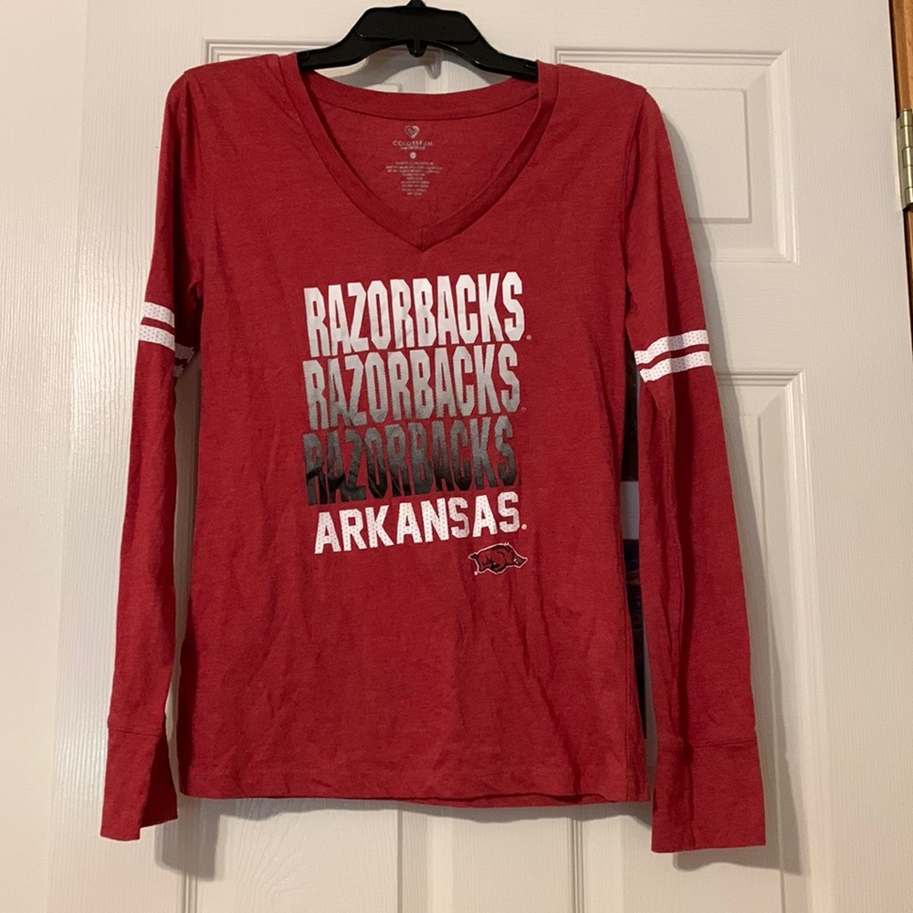 Arkansas Razorback long sleeve shirt!